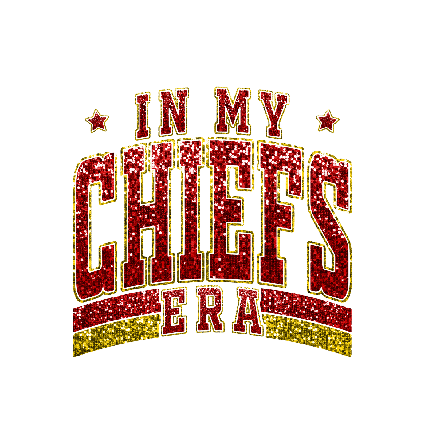 Glitter in my Chiefs Era